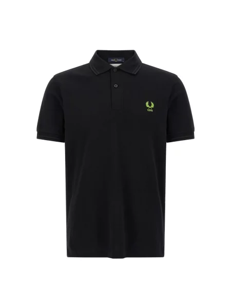 Koszulka polo Comme Des Garcons czarna