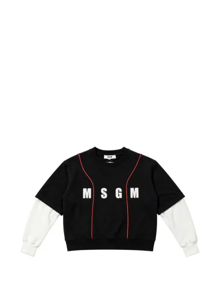 Bluza dziecięca Msgm czarna