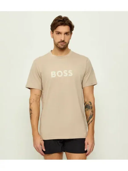 BOSS Póló Bézs fekete