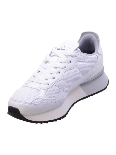 Pantofi Sun68 alb