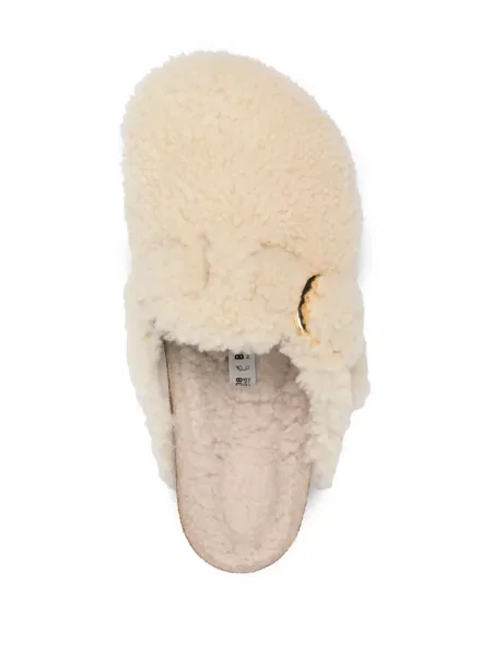 Papuci tip mules Birkenstock cu platformă