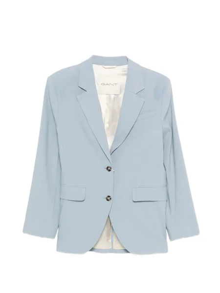 Sacou Gant cu un singur rând de nasturi albastru
