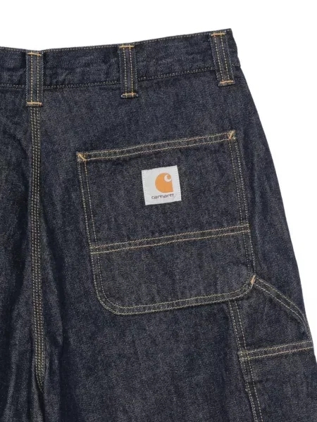 Дълго дънкови шорти Carhartt Wip синьо