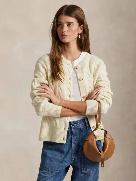 POLO RALPH LAUREN De lână cardigan cu adaos de cașmir