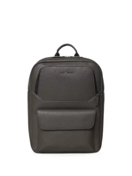 Rucsac Armani Exchange cu autograf maro