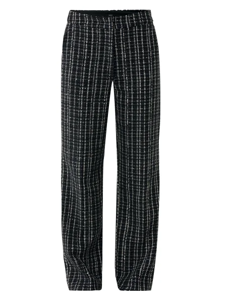 MEXX Pantaloni negru alb