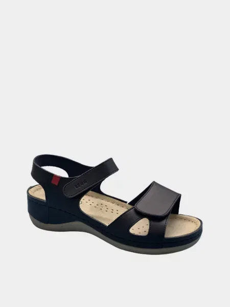 Шкіряні Сандалії Leon чорний