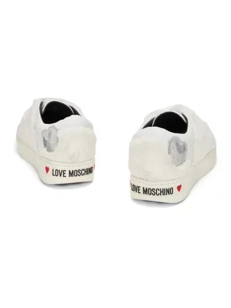 Sneakersy Moschino białe