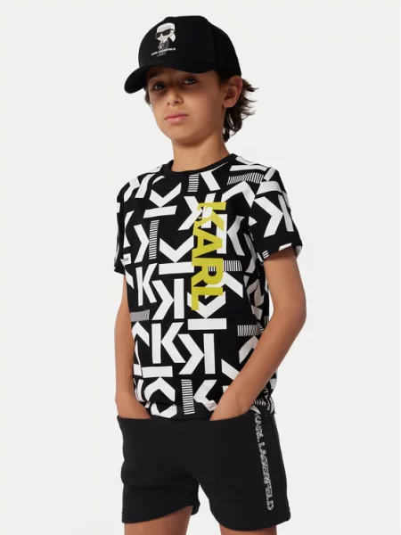 Детские спортивные шорты Karl Lagerfeld черные