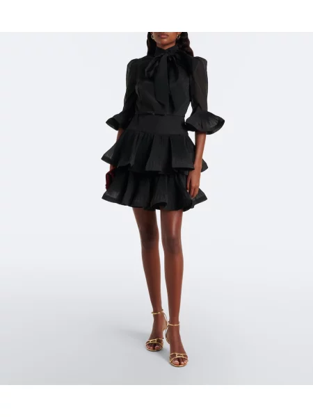 Rochie Zimmermann cu legături negru
