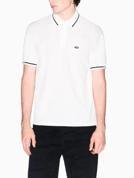 Поло Armani Exchange білий