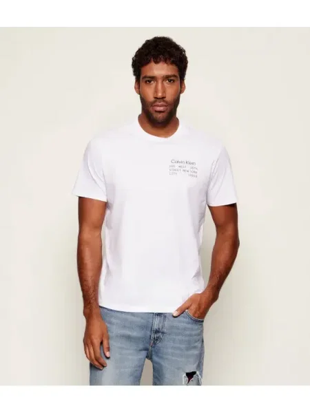 Calvin Klein Jeans Tricou | regular fit alb