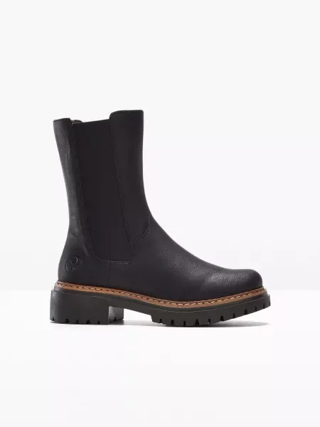 Chelsea boots Bonprix černé