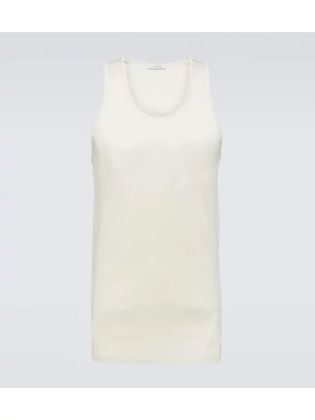 Pletena rebrasta srajca Lemaire rumena