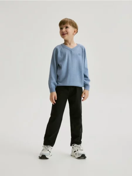 Элегантные брюки Reserved черные