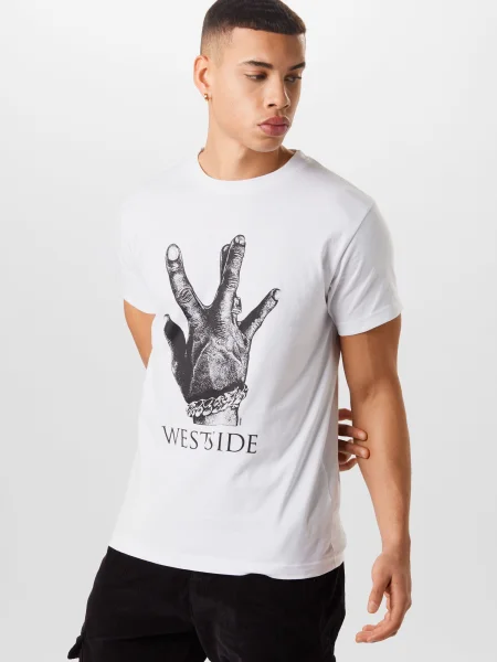 Mister Tee Tricou Westside Connection / negru alb