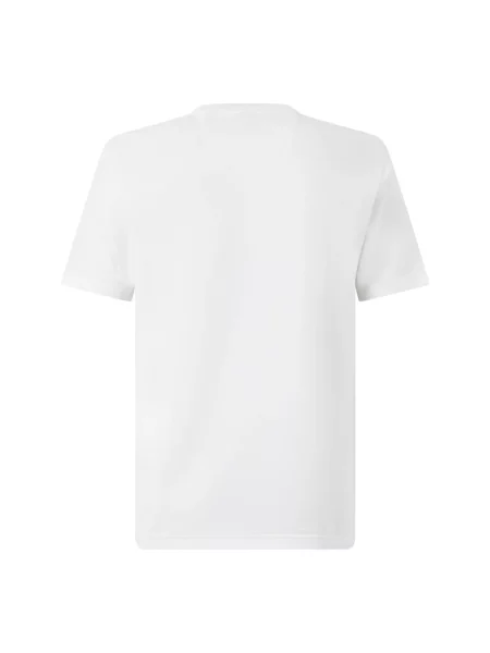 T-shirt o kroju regular fit z czystej bawełny model ‘ICONIC ZONE’ Boss Green biała