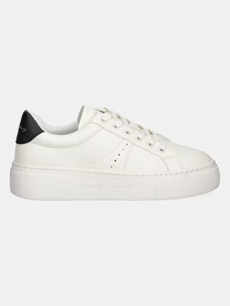 Sneakersy Armani Exchange białe