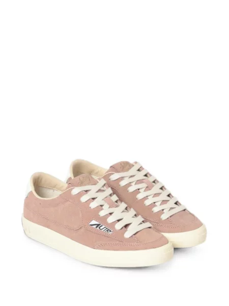 Sneakerși Autry din piele de căprioară roz