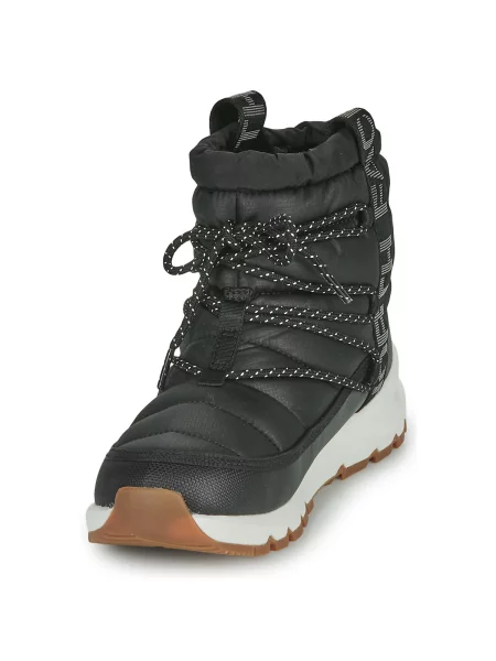 Trekové boty The North Face Thermoball Lace Up black/gardenia white černé