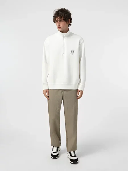 Повседневные брюки Armani Exchange бежевые