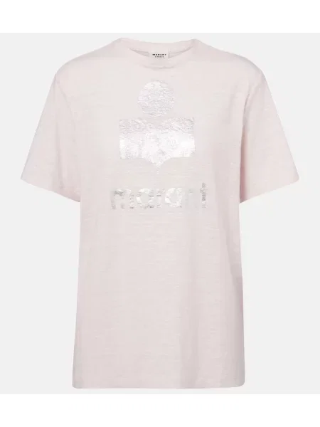 Tricou Marant Etoile de in cu autograf roz