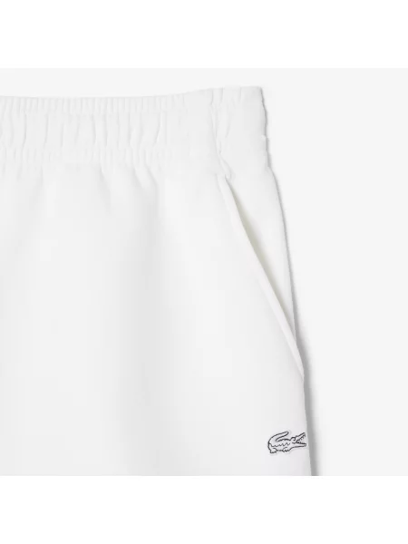 Lacoste Organiczne Szorty białe