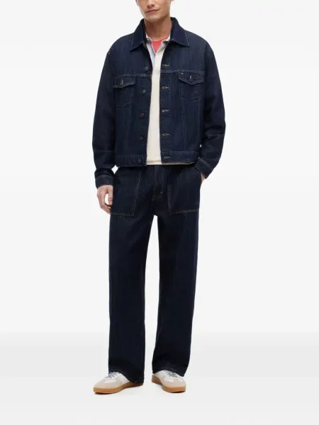 Geacă de blugi Tommy Hilfiger albastru