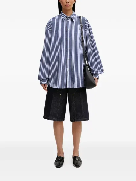 Дънкови шорти Carhartt Wip синьо