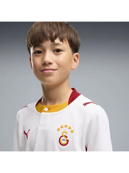 PUMA Młodzieżowa trzecia koszulka Galatasaray S.K. Odzież biały