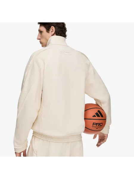 Φούτερ adidas x Tyrrell Winston Stadium Tracktop Wonder White L λευκό