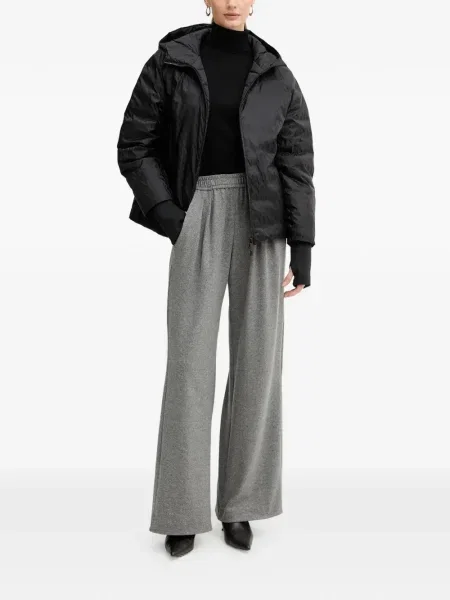 Geacă Armani Exchange cu glugă negru