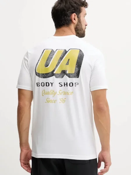 Tričko Under Armour s potiskem bílá