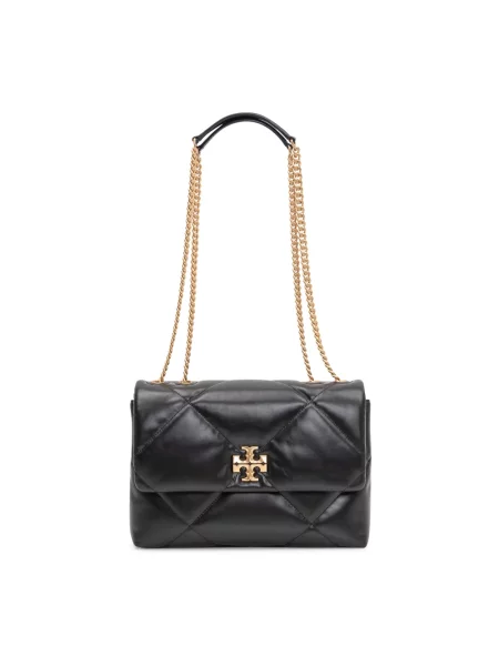 Torebka Tory Burch z nadrukiem czarna