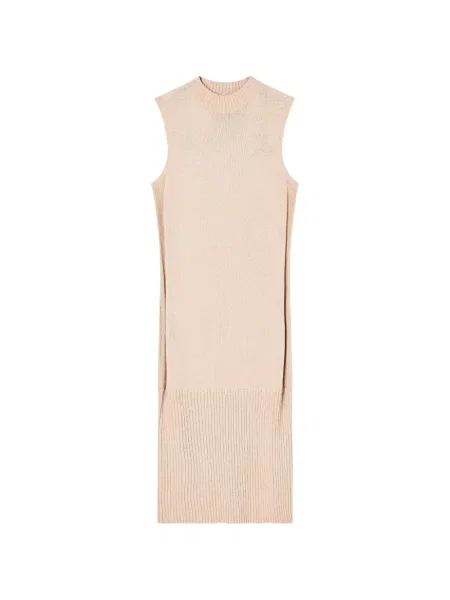 Sukienka midi Armani Exchange bez rękawów do kolan garniturowa