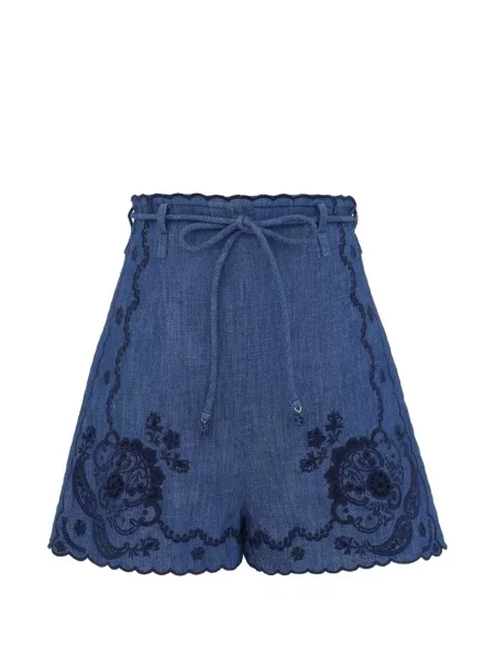 Pantaloni scurți Zimmermann albastru