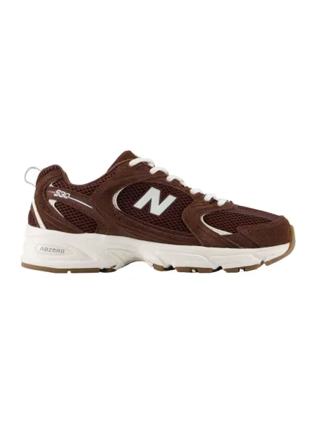Sneakersy New Balance 530 zamszowe brązowe