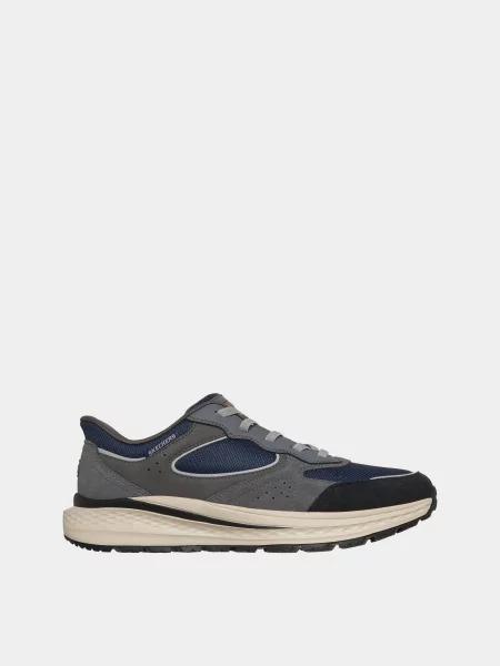 Кожаные повседневные кроссовки Skechers синие