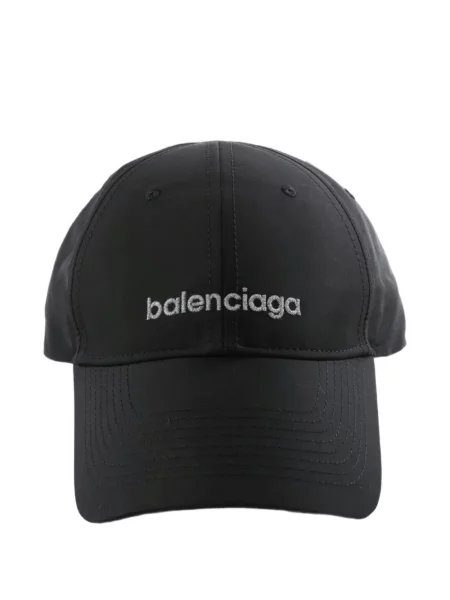 Șapcă Balenciaga cu autograf negru