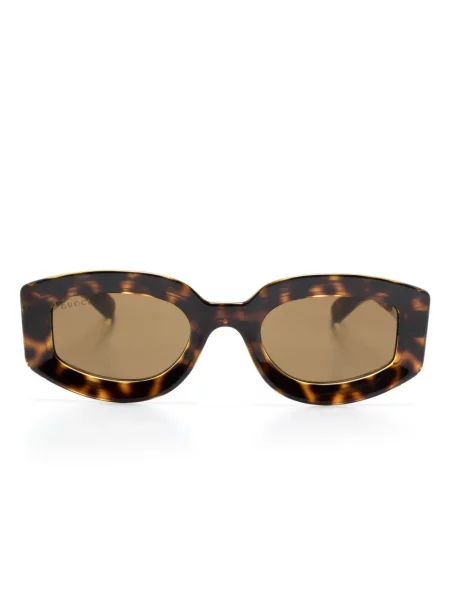 Ochelari de soare Gucci Eyewear cu autograf maro