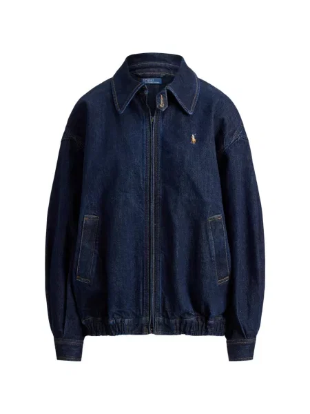 Велурени бягане с яка чорапи Polo Ralph Lauren синьо