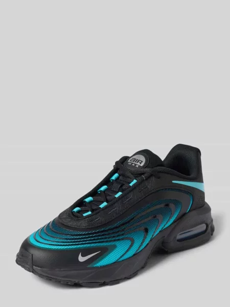 Sneakersy z nadruk z logo model „Air Max Fire” Nike czarne