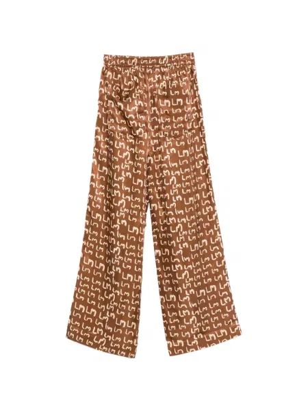 Pantaloni Lee Mathews cu autograf maro