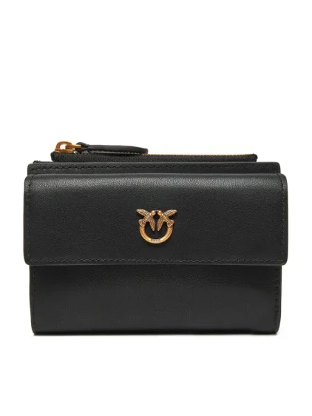 Pénztárca PINKO Compact Wallet . AI PCPL fekete
