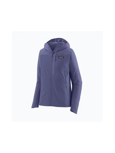 Куртка софтшел Patagonia R1 CrossStrata Hoody solstice purple фіолетова