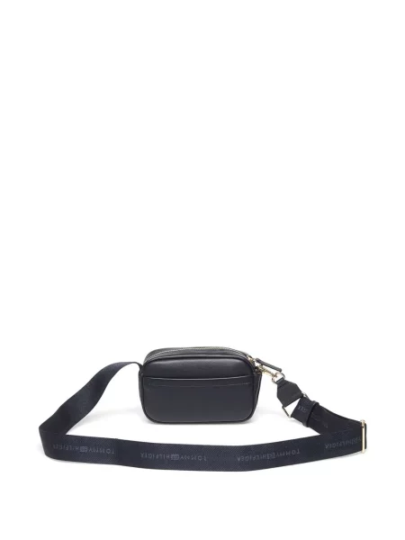 Crossbody kabelka Tommy Hilfiger s autogramem modrá