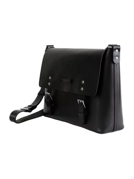 Torba crossbody The Bridge skórzana czarna