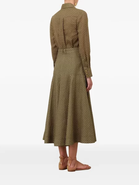 Spódnica midi Zimmermann zielona