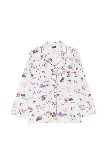 Gulerat pulover Polo Ralph Lauren din canvas în carouri roșu