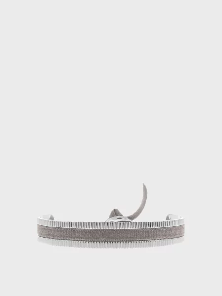 Браслет Les Interchangeables в полоску коричневый